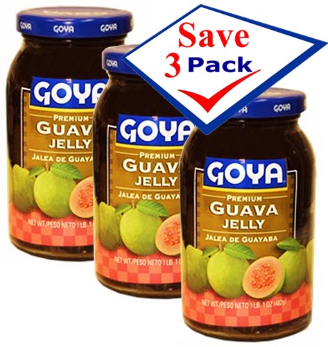 Guava jelly by Goya 17 oz Jar Pack of 3
